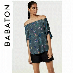 Αritzia babaton malik‎ off shoulders top